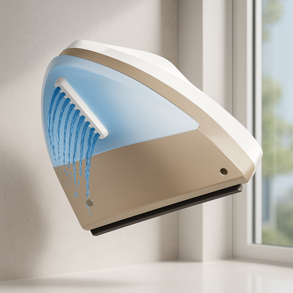 Magnetic Window Cleaner Brush