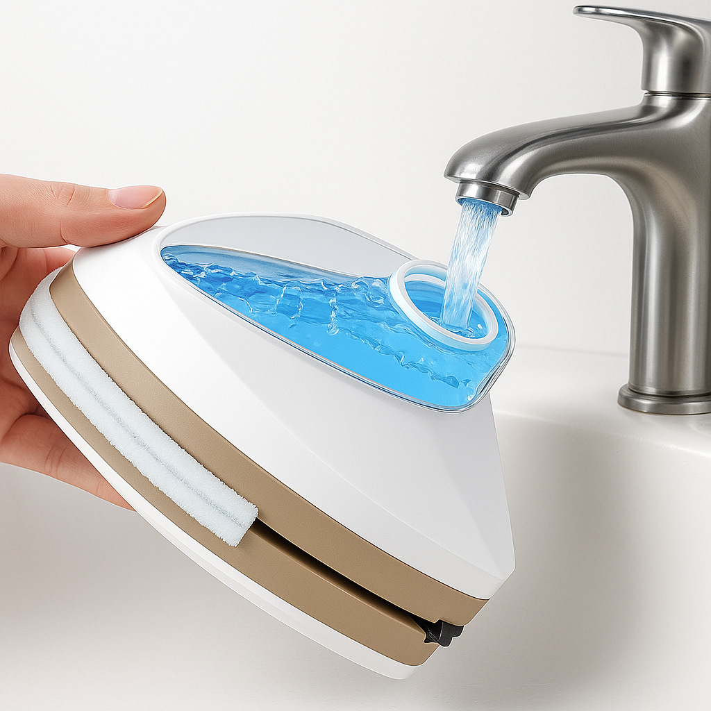 Magnetic Window Cleaner Brush